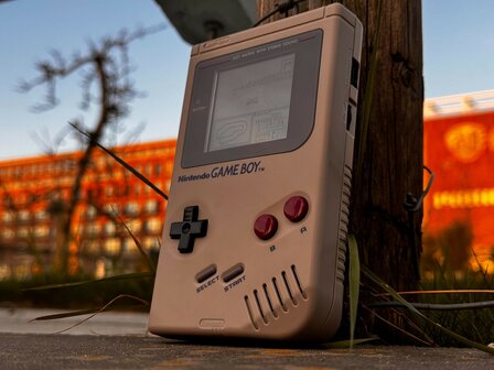 Gameboy Classic IPS Backlight Original Grey Edition