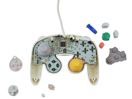 Nintendo GameCube Controller Smash 4 White