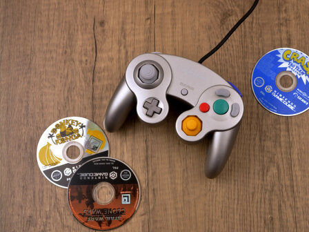 Original Gamecube Controller Silver