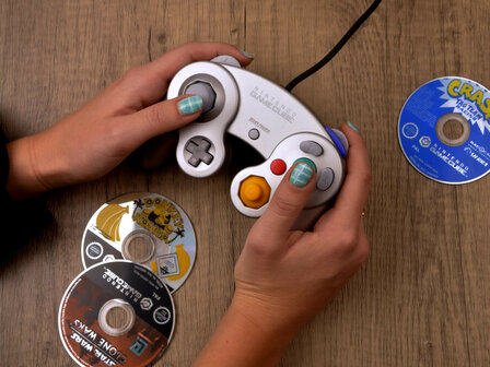 Original Gamecube Controller Silver