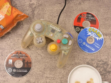 Nintendo GameCube Controller Clear