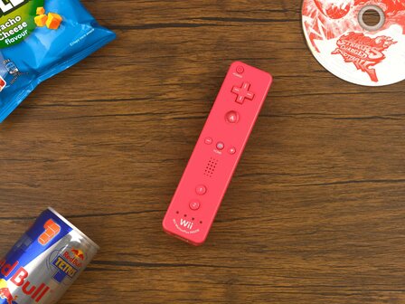 Nintendo Wii Remote Controller Motion Plus Pink