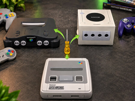 4.5mm Gamebit voor Super Nintendo Consoles