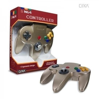 Neue Nintendo 64 [N64] Controller Gold