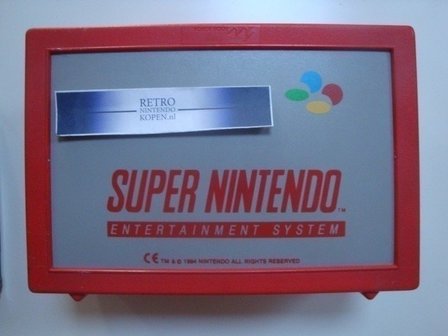 Originele Vintage Super Nintendo Koffer - S