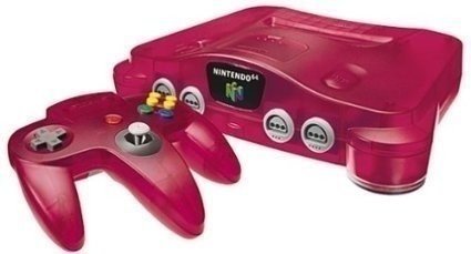 Nintendo 64 Console Atomic Red + Controller