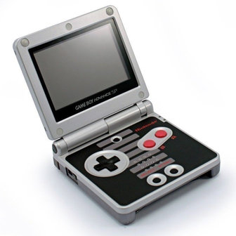 Custom Gameboy Advance SP NES Edition