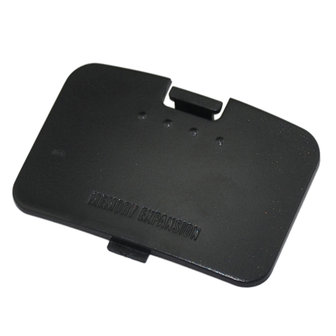 Nintendo 64 Konsole Cover Schwarz