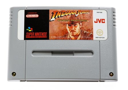 Indiana Jones SNES Cart