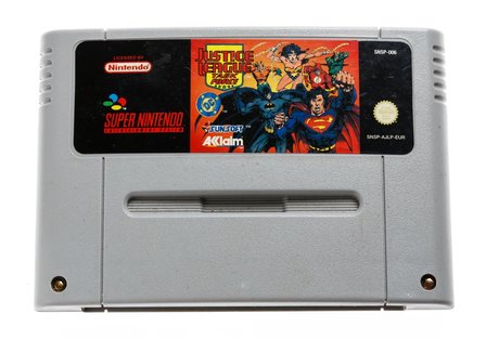 Justice League Task Force SNES Cart