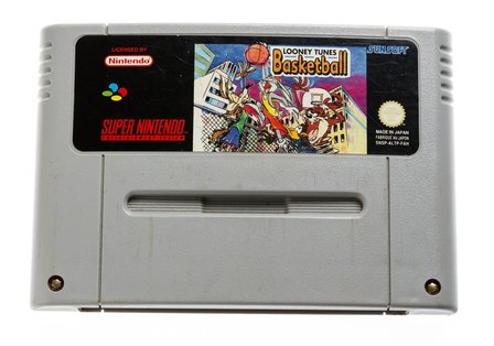 Looney Tunes Basketball SNES Cart