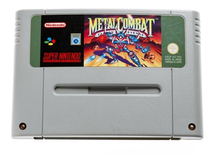 Metal Combat SNES Cart