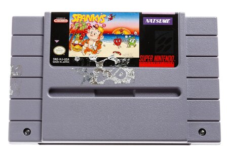 Spanky&#039;s Quest NTSC SNES Cart