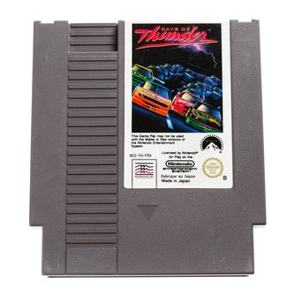 Days of Thunder NES Cart