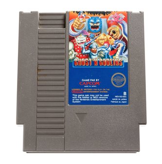 Ghost n Goblins NES Cart