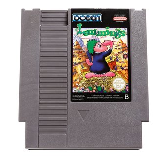 Lemmings NES Cart