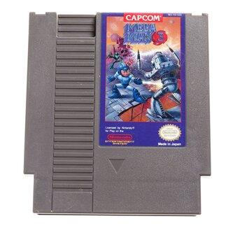 Mega Man 3 NTSC NES Cart