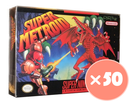 50x SNES Box Protector