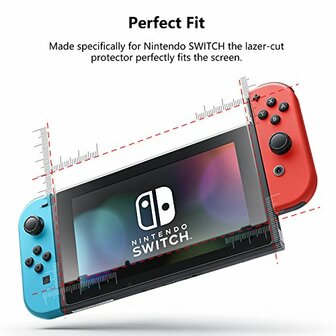 Nintendo Switch 9H Tempered Glass Screenprotector