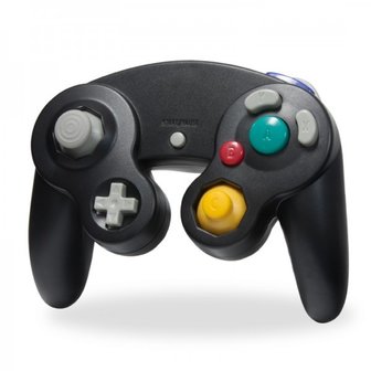 Nieuwe Gamecube Controller Black