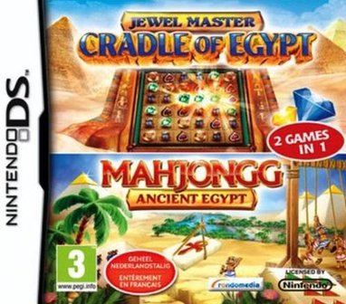 2 Games in 1 - Jewel Master - Cradle of Egypt + Mahjongg - Ancient Egypt