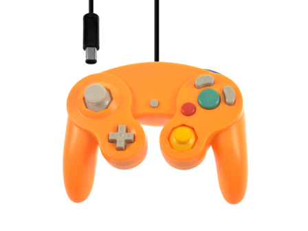 Neuer GameCube Controller Orange