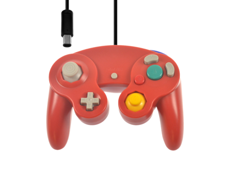Neuer GameCube Controller Red