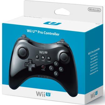 Original Wireless Nintendo Wii U Pro Controller - Black