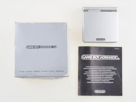Gameboy Advance SP Silver [COMPLETE]