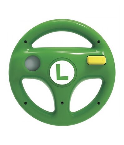 Nintendo Wii Steering Wheel - Luigi