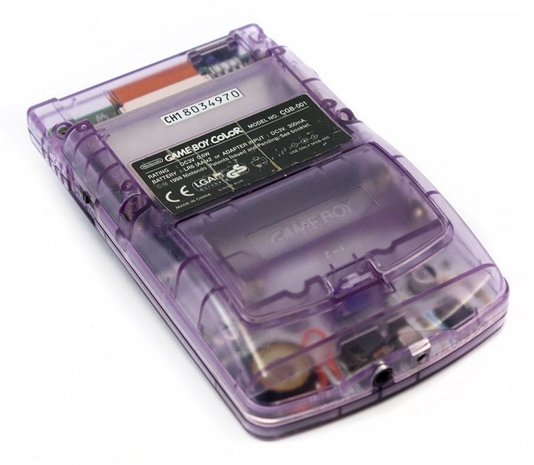 Gameboy Color Transparent Purple