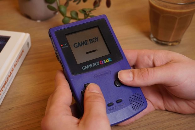 Gameboy Color Transparent Purple