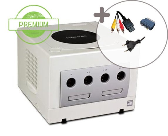 Nintendo Gamecube Console Pearl Premium