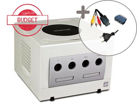 Nintendo Gamecube Console Pearl Budget