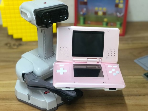 DS Original Pink - Nintendogs Pak [Complete]
