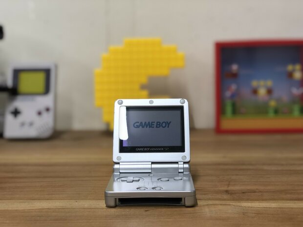 Gameboy Advance SP Silver [Complete]