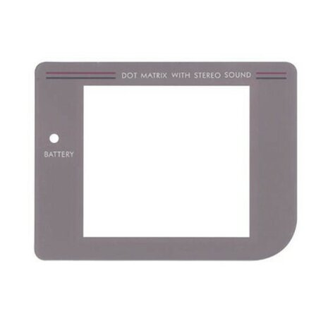 Game Boy Classic Scherm Lens - Glas