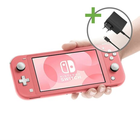 Nintendo Switch Lite Console - Coral