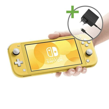 Nintendo Switch Lite Console - Geel [Complete]