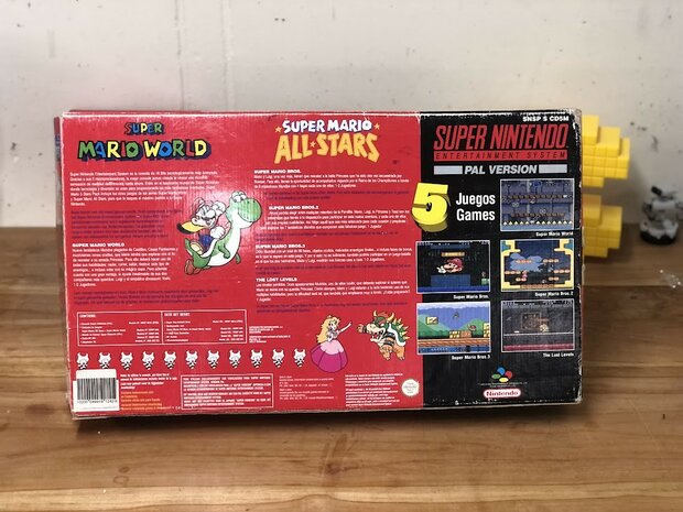 Super Nintendo Console - 5 Stars Pack  [Complete]