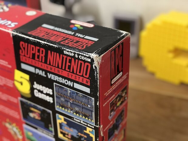 Super Nintendo Console - 5 Stars Pack  [Complete]
