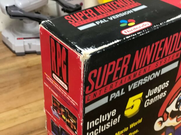 Super Nintendo Console - 5 Stars Pack  [Complete]