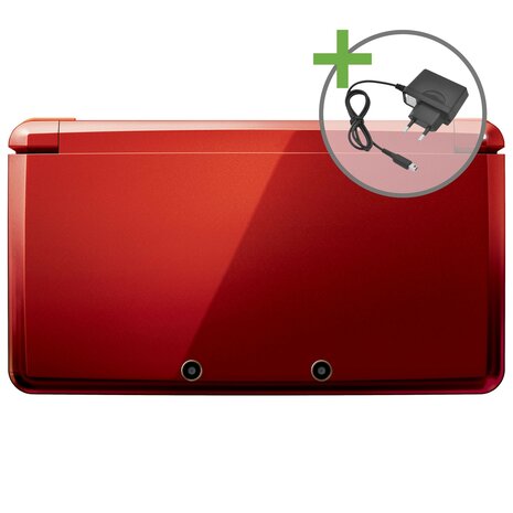 Nintendo 3DS - Metallic Red [Complete]