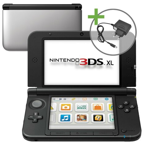 Nintendo 3DS XL - Silver/Black