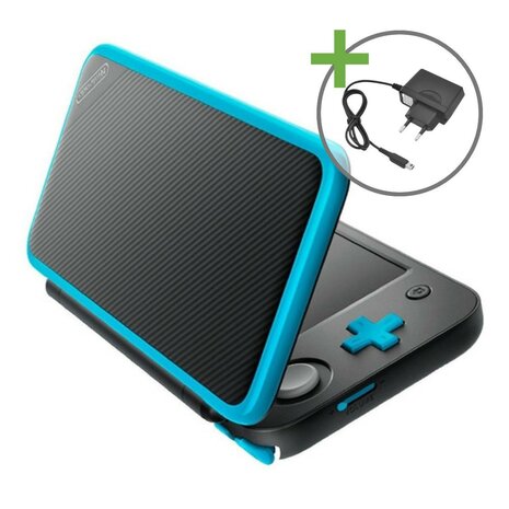 NEW Nintendo 2DS XL - Black/Turquoise [Complete] 