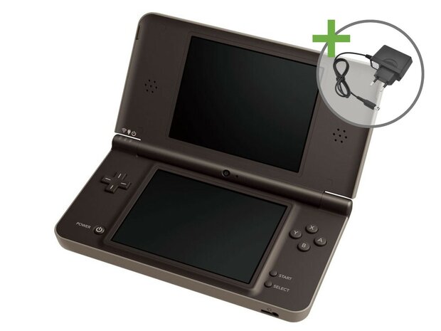 Nintendo DSi XL - Gold Brown [Complete]