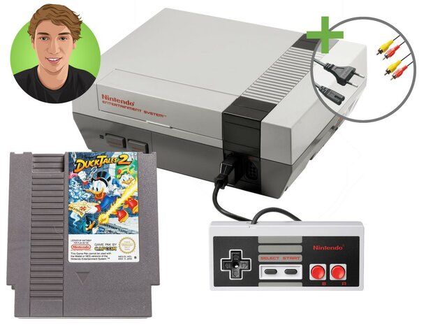 Nintendo NES Starter Pack - Chris zijn Nostalgie Pack