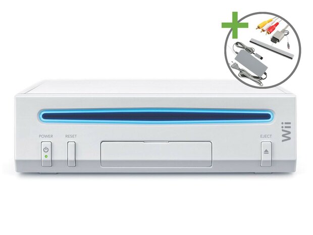 Nintendo Wii Starter Pack - Wii Sports + Wii Sports Resort Edition (White)