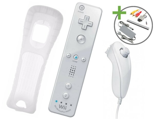 Nintendo Wii Starter Pack - Wii Sports + Wii Sports Resort Edition (White)