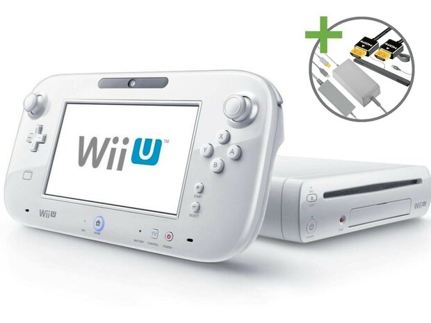 Wii U Console + Gamepad Starter Pack White